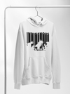 Hooded Sweatshirt - Indigenous Intertribal - White w/Black