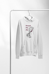 Hooded Sweatshirt - Smudge for Me - White