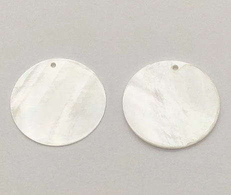 Copy of Shell Cab - Mother of Pearl Rounds - 30 mm
