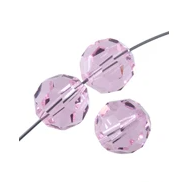 4 mm Preciosa Crystal Bead - Pink Sapphire