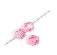 4 mm Preciosa Crystal Bead - Rose