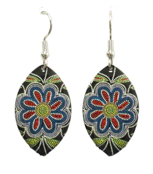 Artist Earrings Silver Threads – Welteg - Main Image