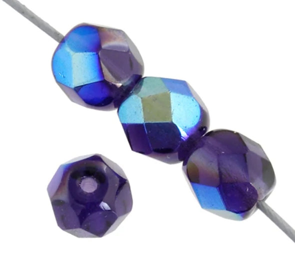 6 mm F/P Round - Tanzanite AB