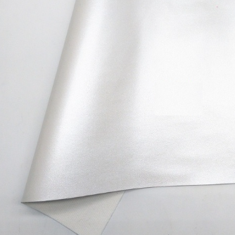 Leatherette/Vinyl Sheets - Patent Leather - Cream