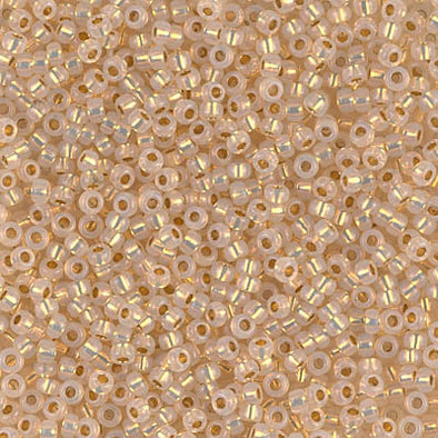 Miyuki Seed 11/0 - 24k Gold Lined Opal (22 grams)
