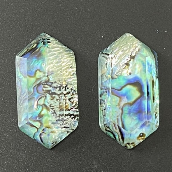 Acrylic Cab - Abalone Diamonds