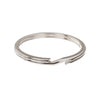 Metal Findings - Silver Split Rings - 25 mm