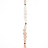Assorted Bead Strand - Pink Faceted Rounds