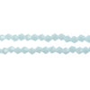 4 mm Crystal Bicone - Opaque Light Blue