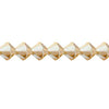 3 mm Crystal Bicone - Blond Flare