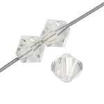 3 mm Crystal Bicone - Argent Flare