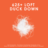 Duck Down Filled Duvet - Twin - 625 Loft
