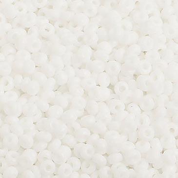Preciosa Seed 10/0 - White Opaque