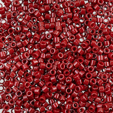 Miyuki Delica 11/0 - Cranberry Red Dyed