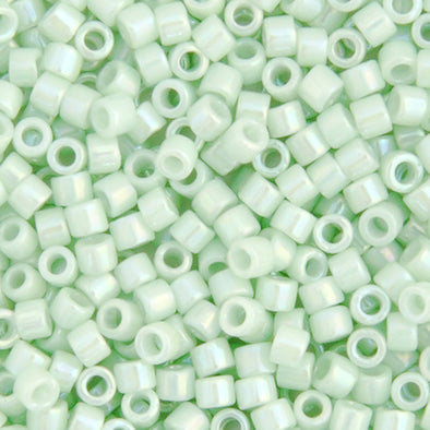 Miyuki Delica 11/0 - Light Green Mint Opaque AB