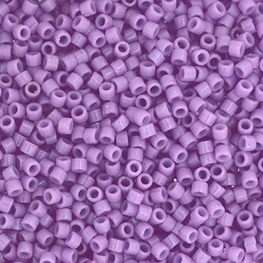 Miyuki Delica 11/0 - Duracoat Opaque Dyed Lilac
