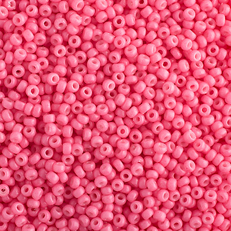 Miyuki Seed 15/0 - Bubble Gum Pink Opaque Duracoat
