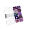 Sequins & Beads Kit - Purple