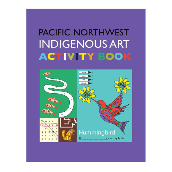Colouring Activity Book - Pacific Northwest Indigenous Art