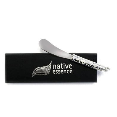 Silver Plated Pate Knife - Salmon
