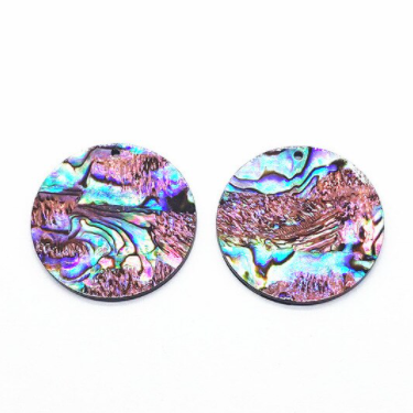 Shell Cab - Abalone Veneer Rounds - Pink