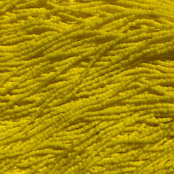 Preciosa 3-Cut 12/0 - Light Yellow Opaque