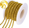 SS6 Metal Banding - Citrine on Yellow