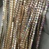 SS4 Metal Banding - Crystal AB on Gold