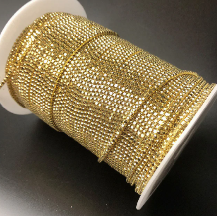 SS6 Metal Banding - Gold on Gold