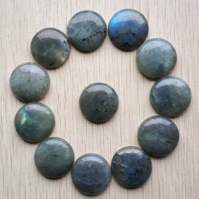 Stone Cab - Labradorite Rounds - 25 mm