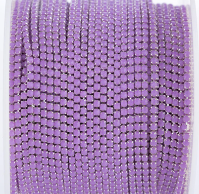 Metal Banding - Lavender on Silver (SS6)