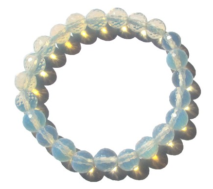 Semi-Precious Bracelet - Faceted Opalite