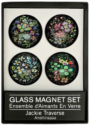 Glass Magnet Set - Jackie Traverse