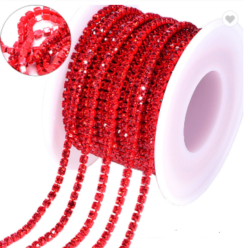 SS6 Metal Banding - Red on Red