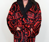 Lounge Robe - Formline - Red